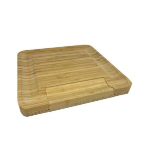 Tabla de bamboo con 4 utensilios - Imagen 3